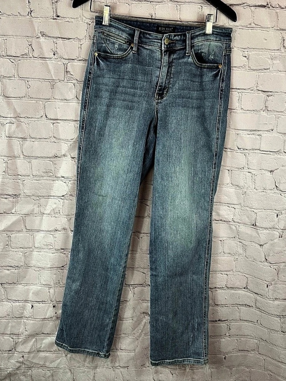 Judy Blue Dad Jean Straight Leg Jeans women 7/28 classic weekend boho casual
